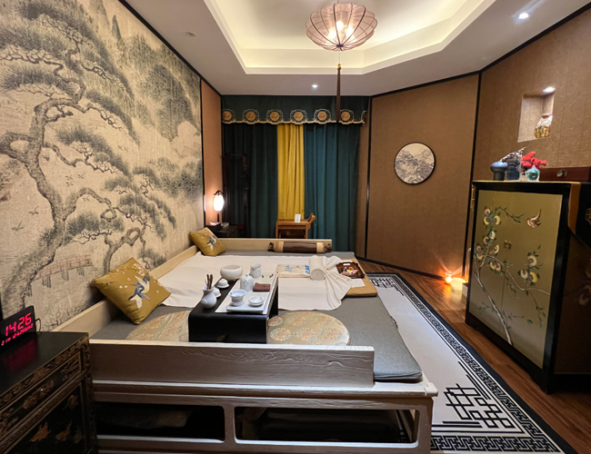 杭州滨江足疗减压会所环境展示（二）一种真挚的艺术生活态度