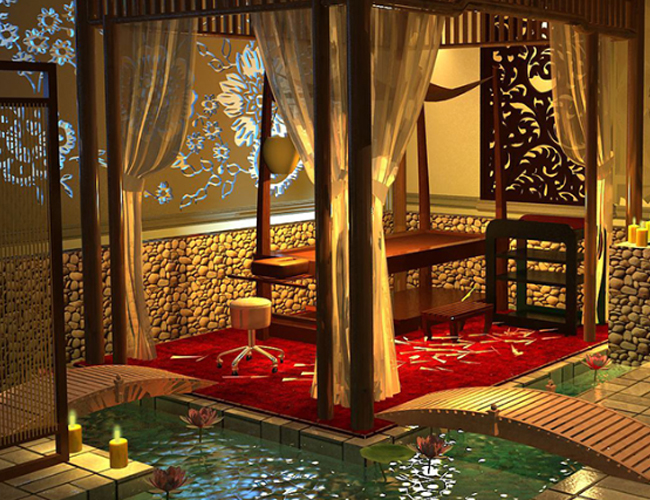 杭州滨江spa会所环境展示（七）专注于精英人士休闲休闲按摩文化
